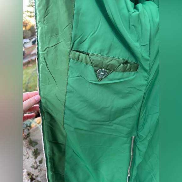 MARBLE | NWT | Emerald Green Quilted Coat - Picture 11 of 11